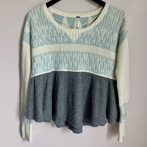 Free People Sweaters - Free People Knit Long Sleeve Sweater XS
